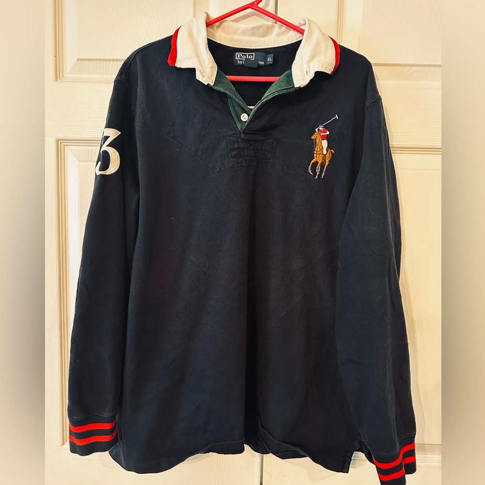 Polo by Ralph Lauren vintage rugby, big pony - Picture 12 of 12